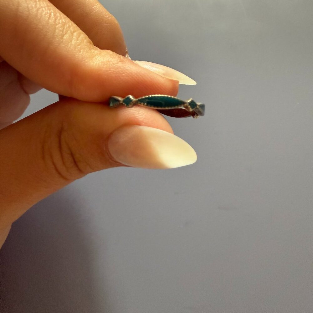 James Avery Enamel Cordoba Stacker Ring